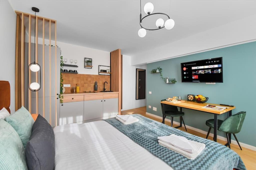 Mysa Modern Studio * Near Cismigiu Park * Netflix Bucareste Exterior foto